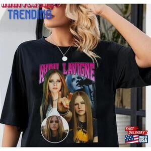 Avril Lavigne Unisex Shirt Pop Punk Music Tshirt Classic